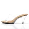 Fabulicious - BELLE301 Pantoletten mit Absatz - Transparent/Braun Product image